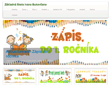 Tablet Screenshot of bukovcana.sk